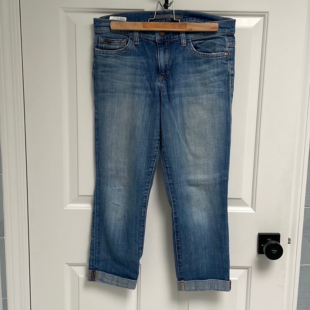 Joe's socialite kicker jeans.
